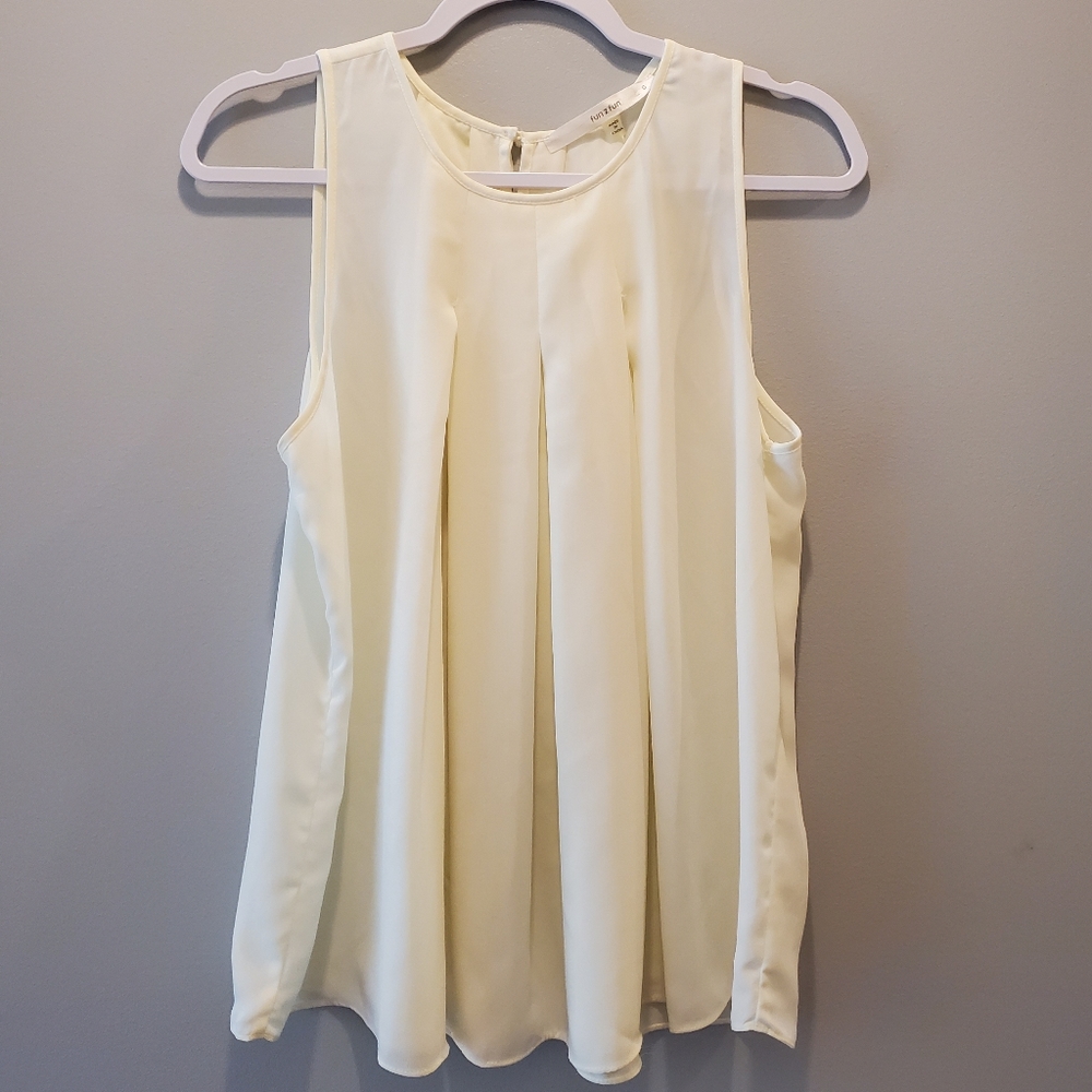 Fun 2 Fun Ivory Blouse